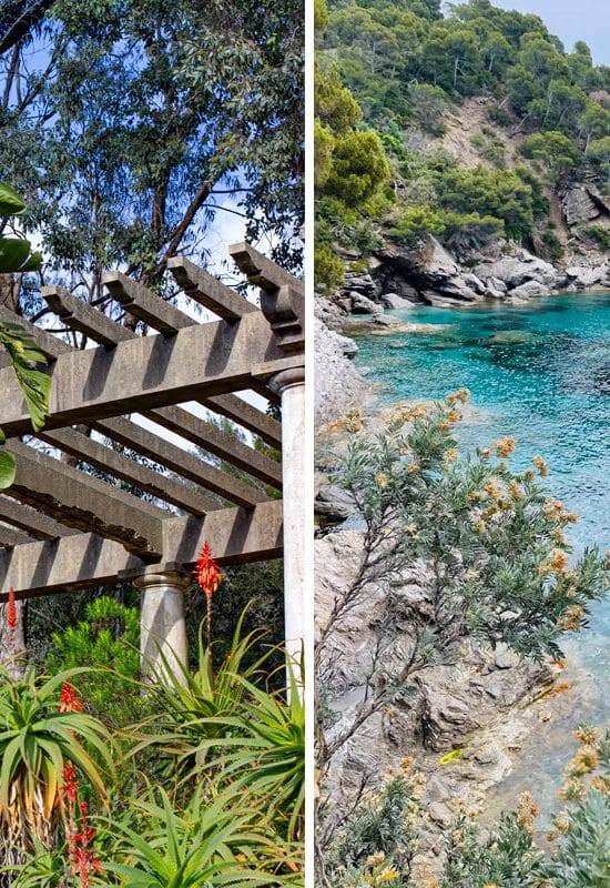 Le domaine du Rayol, le jardin des Méditerranées situé dans le Var fait partie du conservatoire du littoral.