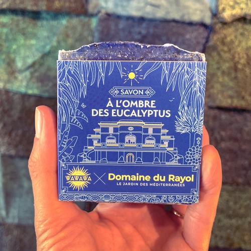 Création d'un savon en collaboration avec le Domaine du Rayol