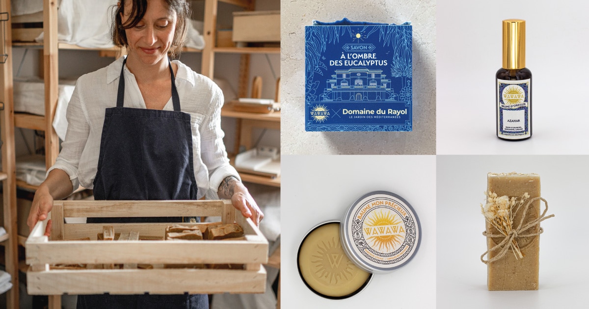 WAWAWA fabrique des cosmétiques naturels et produits sensoriels dans le Var, en Provence